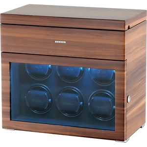 Benson Black Series II 6 Walnut watch winder